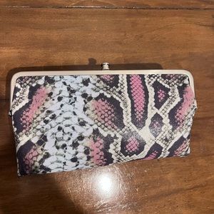 NWOT Hobo snakeskin wallet